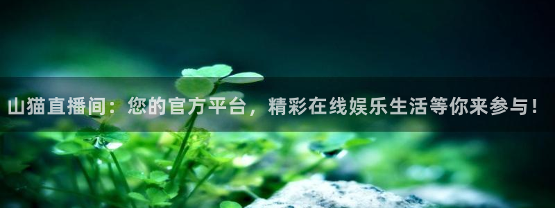山猫直播间：您的官方平台，精彩在线娱乐生活等你来参与！
