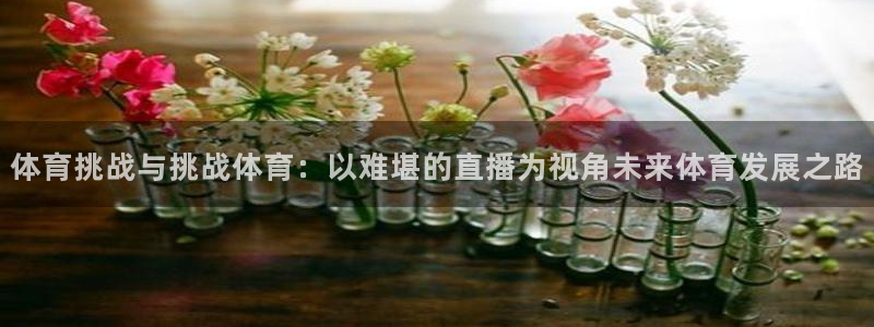 体育挑战与挑战体育：以难堪的直播为视角未来体育发展之路