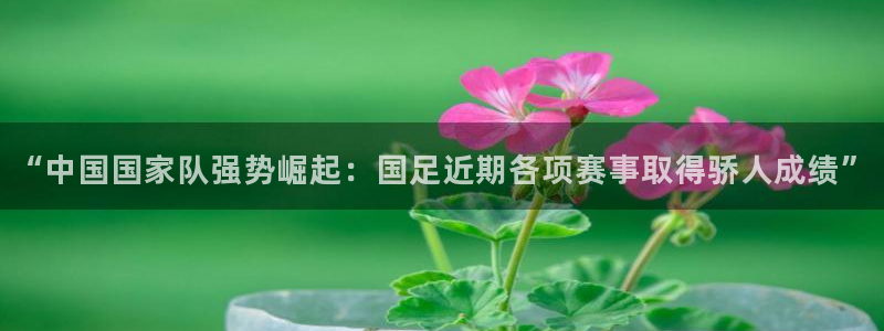 “中国国家队强势崛起：国足近期各项赛事取得骄人成绩”